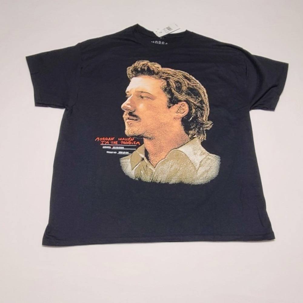 Morgan Wallen I'm The Problem Graphic T-Shirt Mens XL Black Country Music Tee